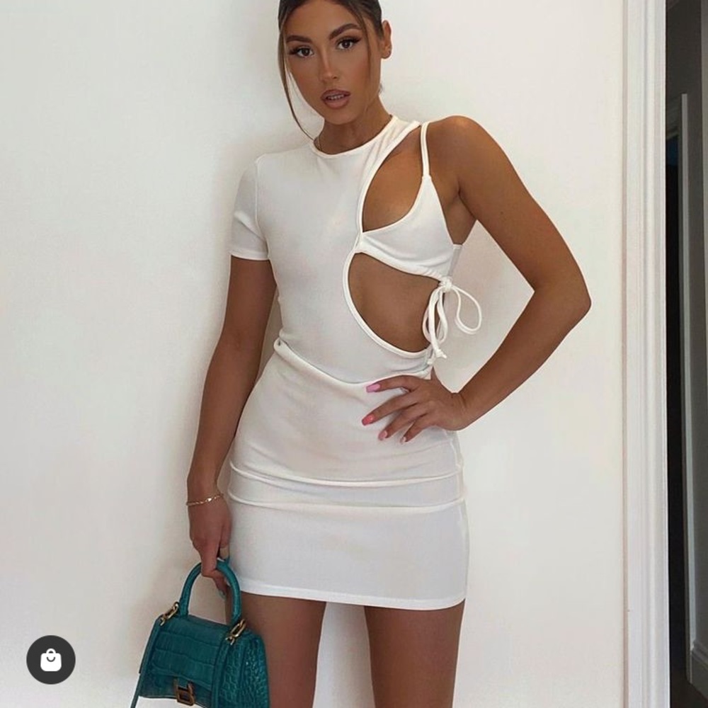 Booho asymmetrical dress